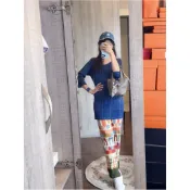 三宅一生 pp 牛仔材質上衣 短洋裝