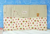 【震撼精品百貨】Rilakkuma San-X 拉拉熊懶懶熊 San-X 紙盒袋/壁掛面紙盒袋-草莓#50295 震撼日式精品百貨