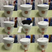 台南百寶桶 15公升 食品級密封桶 液體分裝桶 廚餘堆肥桶 釀造發酵桶 全新出售 裝咖啡豆神器/環保酵素/螺旋旋轉蓋設計