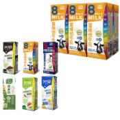【蝦皮直營】光泉 調味保久乳系列 200mlx6入 富維他/優質蛋白牛乳/燕麥奶/珍穀堅果/芝麻/無加糖高鈣 保久乳