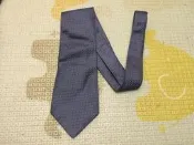 *衣服買二送一*意大利製 Banana republic 鐵灰珍珠光澤領帶