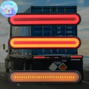 ANAP 3 合 1 霓虹燈 LED 拖車 Tru 剎車燈剎車燈信號燈 12-24V EN