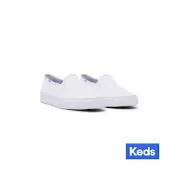 Keds DOUBLE DECKER CANVAS 帆布懶人小白鞋 WF61020