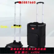 招財貓商鋪 購物車 手拉車 買菜拉車 可推拉拖車靜音 拉桿車 家用買菜車 小拉車 萬用收納 摺疊購物車 手推車小拉車 擺攤小推車 4