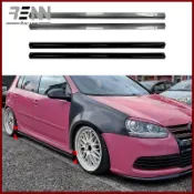 適用於【VW GOLF 5 高5 Golf MK5 GTI R32】側裙裙邊側擾流板包圍外觀外飾車身改裝