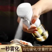 全店✨免運噴油瓶廚房傢用燒烤橄欖油食用油噴油壺霧化減脂噴油神器噴油噴壺噴油瓶油 罐噴瓶 噴油罐 噴油壺  噴倒兩用