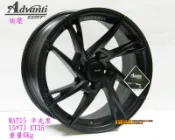 Advanti 雅泛迪 MAT-15 旋壓鑄造 15吋 輕量化鋁圈 7J ET35 平光黑 (贈送升級配件)