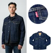 (店+)【LEVIS】Levis 原色藍牛仔外套 水洗深藍 男女外套 長袖 72334-0134 @2703