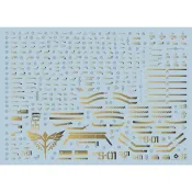 ◆弘德模型◆ EVO 水貼 MG 1/100 沙薩比 卡版 【燙金】Sazabi Ver.Ka MG-174GD
