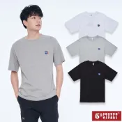 【5th STREET】 短t 短袖 上衣 t恤 TEE logo 男裝 灰 (570956)