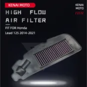 【KENAI】HONDA LEAD125 2014-2021高流量空氣濾清器可水洗重複使用17210-K12-900