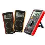 (店+) 【日日優品】萬用電表 數位電表 電容電表 電子式萬用表 電壓表 數位三用電表 (口袋型  交流電 直流電流測量電壓)