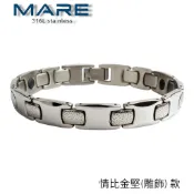 § 全館7折 § 【Mare】㊣316L白鋼手鍊：情比金堅(雕飾) 款【售後服務&保固12個月】