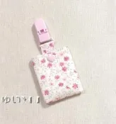 唯小伊手作＊浪漫小粉花＊平安符袋/護身符袋/香火袋＊可愛＊客製