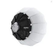 Godox CS-50D 50cm/20in 直徑可折疊燈籠柔光箱攝影柔光箱帶 Bowens 支架快速安裝用於視頻錄製直