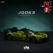 昕購商鋪 24曉時出貨曉腳渡jd063勒芒moc磚塊跑兒同拼八格系列積木