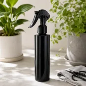 (店+)【芙詩雅】HDPE環保2號噴霧瓶-300ml 噴壓瓶 噴瓶 小噴瓶 攜帶分裝瓶 黑色噴瓶 噴槍瓶 分裝瓶 噴霧瓶