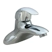 (店+)【蝴蝶衛浴】蝴蝶衛浴~雙孔面盆龍頭(單主體).水龍頭.47芯.面盆水龍頭.雙孔水龍頭.水龍頭.面盆龍頭.拉桿式水龍頭