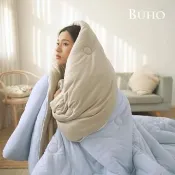 【BUHO 布歐】韓系絲滑綿綿奶泡被2.5kg-雙人6x7尺輕奢雙色/棉被/四季被(海洋氣泡)