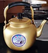 滕戀推出韓國進口鯨魚牌 黃鋁水壺 米酒壺鋁冷水壺 廚房燒水壺