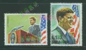 聖馬力諾郵票1964年，美國總統肯尼迪遇刺逝世一周年，2全MNH