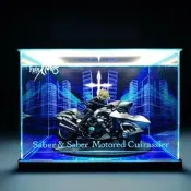 （可開發票）【奶熊屋】GSC Fate/Zero 西裝SABER & 賽巴機車 背燈版本 專用壓克力展示盒（滿額免運）