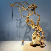 楓林宜居 天然風化木枯木根雕杜鵑根擺件民宿玄關家居古風裝飾個性化擺件