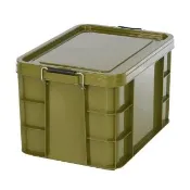 【KEYWAY 聯府】漢特強固型掀蓋整理箱45L-2入(強固耐用 收納箱 工業風 MIT台灣製造)