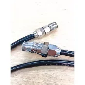 《菁天特價》夜市射氣球瓦斯轉接空壓機管KJ/HE/WE/KSC/瓦斯外接套組 彈匣彈夾外接頭母頭空壓機公頭快插頭直管