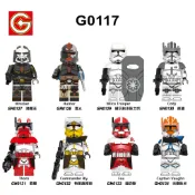 【積木班長】 G0117 第三方 星際大戰星球大戰星戰破壞者清障王獵人克隆兵複製人指揮官 MOC人偶 積木