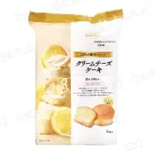 【丸中製菓】丸中 奶油起士風味蛋糕 35Gx6,x6_箱購