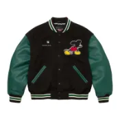 Supreme Number(N)Ine MickeyMouse 米奇黑色棒球外套 FW25J50-BK [台灣現貨]