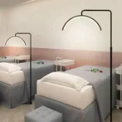極致甄選 【台灣公司 可開發票】美睫紋繡燈美容U形落地燈led護眼美甲無影工作紋眉嫁接放大專用燈