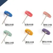 ⚡廠家直銷⚡百潔布磨頭拋光輪迷你尼龍纖維金屬拉絲除鏽打磨毛刺電磨mm