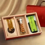 【十翼饌】5盒_吉祥迎春山珍海味臻賞禮盒 提盒(提盒/春節/伴手禮/過年/干貝/精緻禮盒)