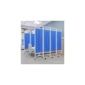 (店+)醫用移動屏風 鐵架布藝隔斷 醫院診所美容院養生按摩適用 折疊帶輪設計
