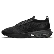 (店+)【NIKE 耐吉】FD2764-001 Nike Air Max Flyknit Racer Triple Black 復古 舒適減震透氣支撐 低幫跑步鞋 男款 黑色 nike男鞋 男運動鞋