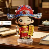 🔥臺灣出貨🔥Alice🎀限時特賣狀元帽立牌擺件金榜題名錦鯉附體學業有成升學中考高考畢業禮物