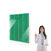 (店+)【Have Green Days 綠綠好日】適用 3M FD-A90W 雙效空氣清淨除濕機 HEPA抗菌濾網