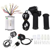 [waroom01] 24V 800W 電機刷控制器油門扭握帶前燈開關電動自行車自行車配件