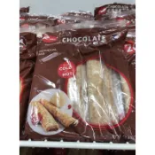 人氣熱賣商品拆賣一條19元！法式薄餅巧克力口味30公克