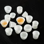 全球選品1館 生活百貨 冰種璞玉小茶杯客人杯高檔主人杯白瓷家用聞香杯聚香杯品茗杯單杯