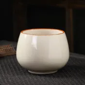 可開發票🌈大號陶瓷茶渣缸哥窯茶渣桶家用辦公茶水缸茶洗水盂建水茶道廢水桶