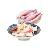 【好嬸水產】急速船凍-鮮甜透抽切圈300G
