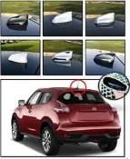 圓夢工廠 Nissan 日產 Juke 2010~2018 天線鯊魚鰭蓋 烤漆黑 烤漆銀 烤漆白 鍍鉻銀 卡夢 碳纖紋