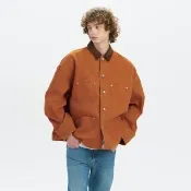 【LEVIS】Workwear 工裝系列 男款 工裝外套 卡其外套 熱賣單品 003L2-0002