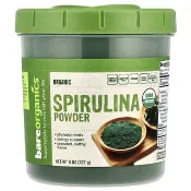 【iHerb】BareOrganics, 有機螺旋藻粉，8 盎司（227 克）