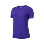 (店+)【HOKA ONE ONE】1175856-CPRPL HOKA ONE ONE W EVERYRUN SHORT SLEEVE 速幹透氣純色跑步T恤 男女同款