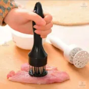 傢用斷筋嫩肉針豬扒鷄排鷄翅鬆肉針敲肉錘不銹鋼牛排紮孔器豬皮插