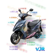 （光陽原廠車殼）NEW VJR 4V 車殼 把手蓋 H殼 側蓋 側條 後扶手 腳踏板 前內箱 中心蓋 左車身蓋 前護板